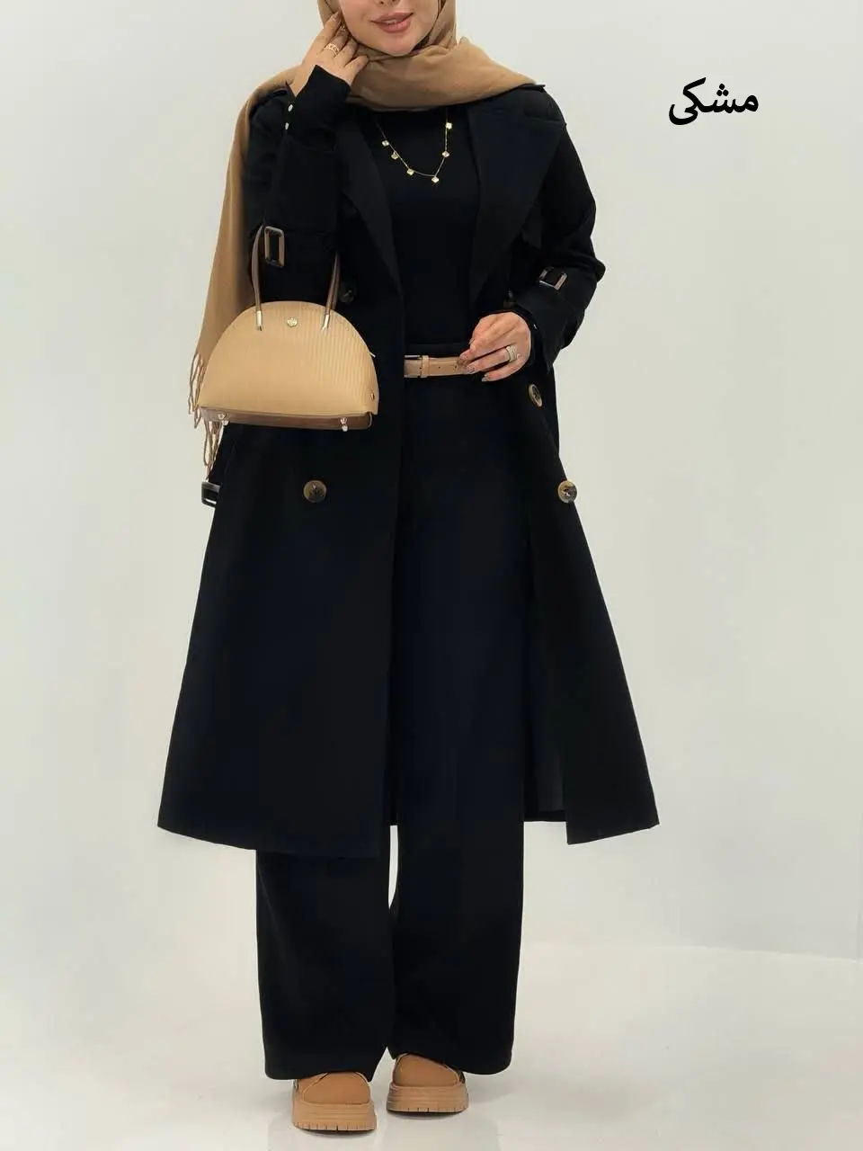 3702-بارونی آستردار خزان (ایراددار)